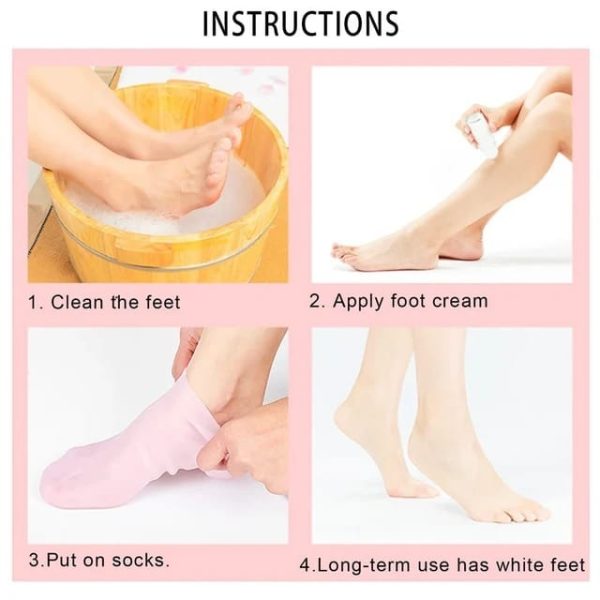 Silicone Moisturizing Foot Socks