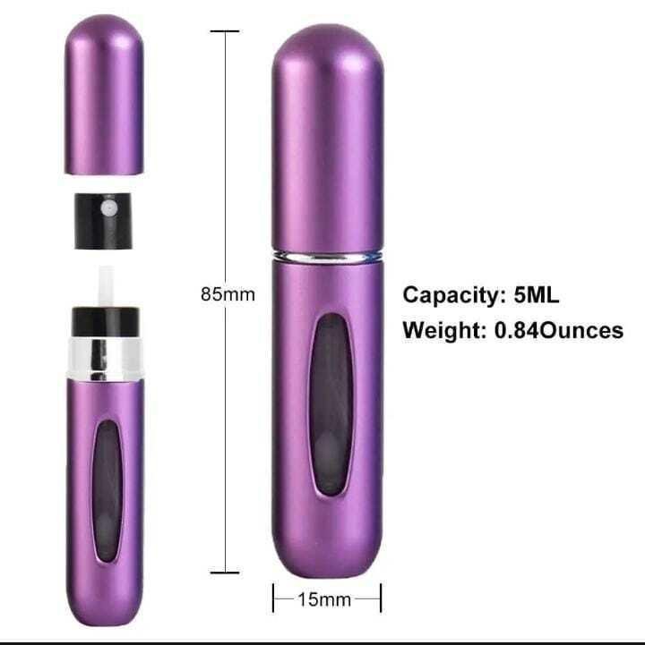 3 - Pack Refillable Perfume Atomizers - Ashiyna Shopping Mall