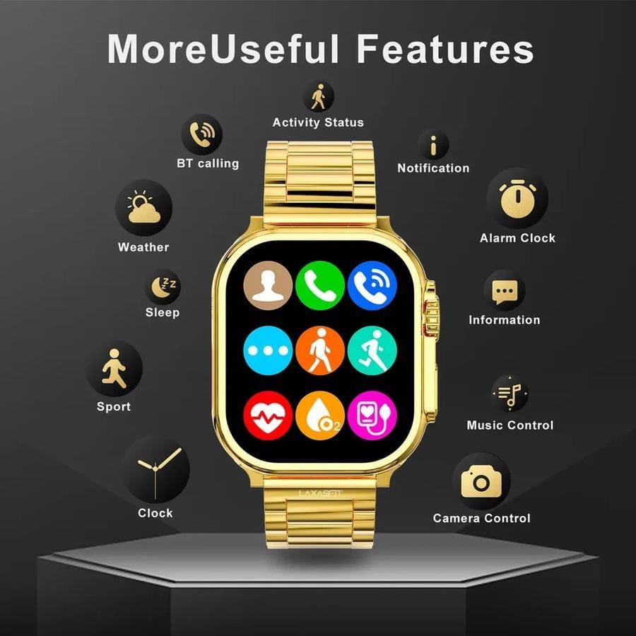 Ultra Golden Smart Watch Full HD 49 MM