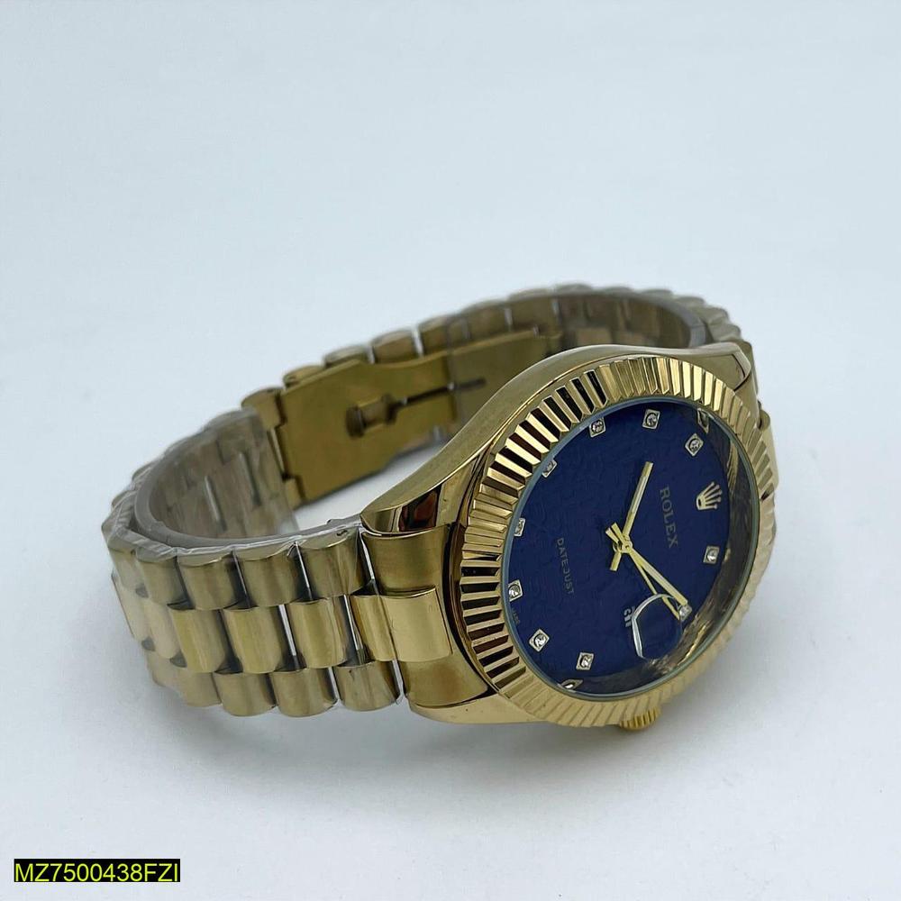 Men,s Golden Analogue Watch