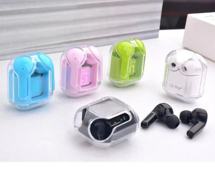 Air 31 Transparent Wireless Earbuds - Ashiyna Shopping Mall