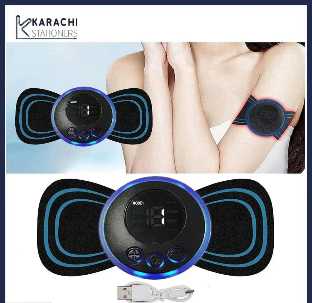 EMS Butterfly Portable Neck Massager - Ashiyna Shopping Mall